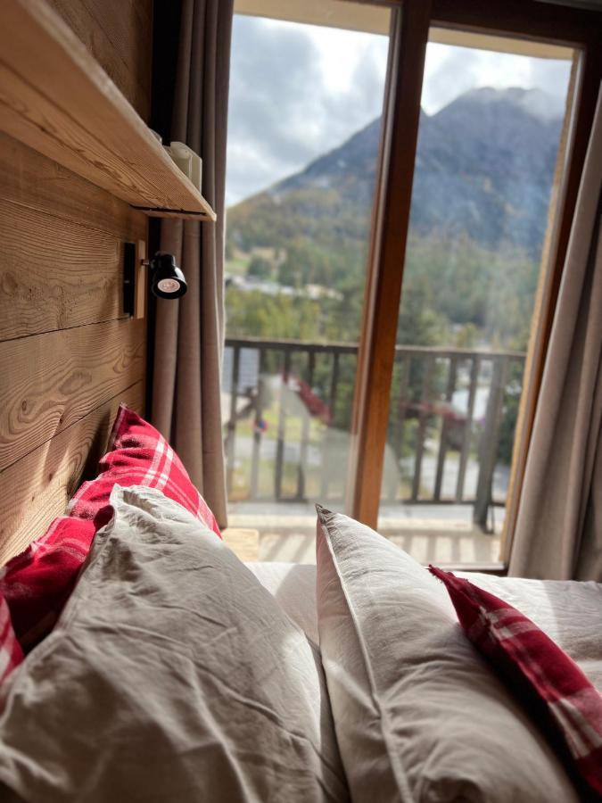 Les Tanieres De Montgenevre - La Marmotte - Duplex 4 P Entierement Renove Avec Vue Magnifiqueアパートメント エクステリア 写真
