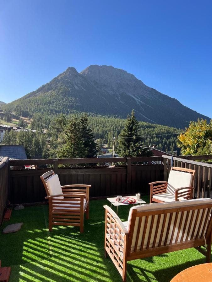 Les Tanieres De Montgenevre - La Marmotte - Duplex 4 P Entierement Renove Avec Vue Magnifiqueアパートメント エクステリア 写真