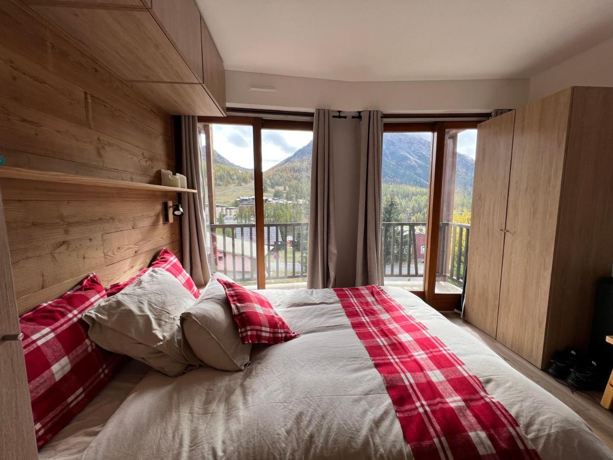 Les Tanieres De Montgenevre - La Marmotte - Duplex 4 P Entierement Renove Avec Vue Magnifiqueアパートメント エクステリア 写真